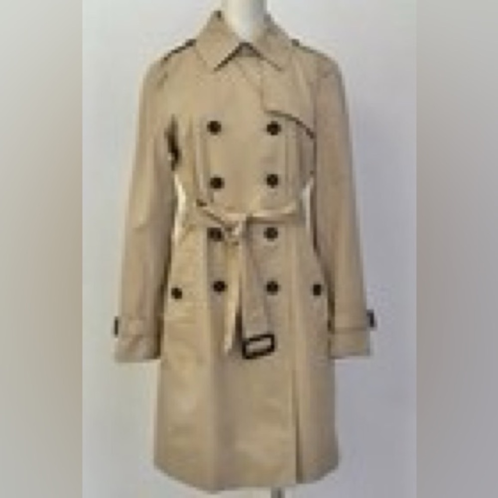Banana Republic Light Tan Trench Coat